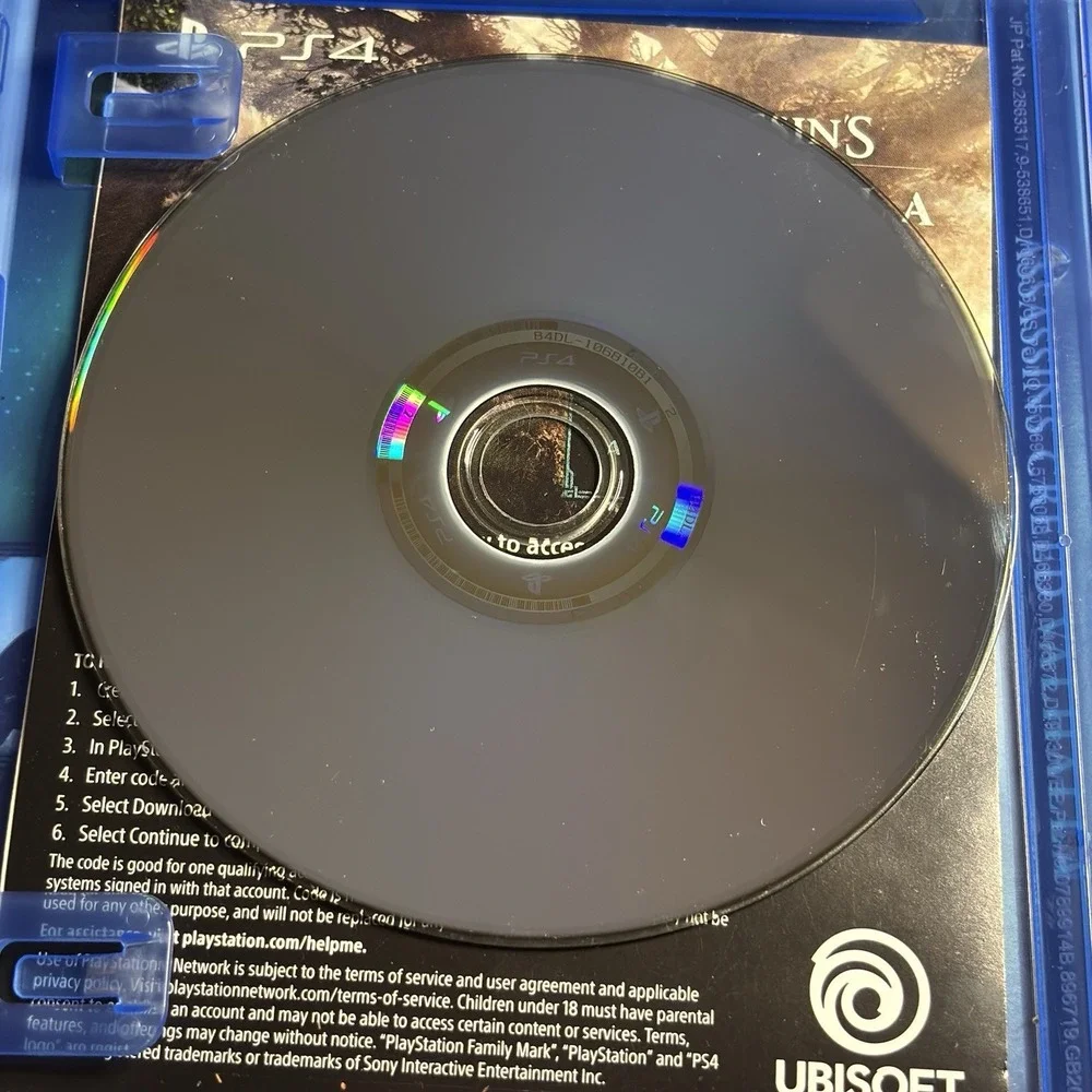 Assassin's Creed Valhalla Sony PlayStation 4 PS4 Complete Video Game